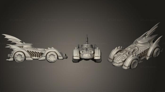Vehicles (Batmobile, CARS_0083) 3D models for cnc